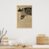 マルコ聞ニの火星1922年頃 ポスター (キッチン)