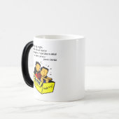 マルコ10:15 – 王国子供のような信仰 モーフィングマグカップ (正面左)