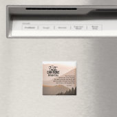 マルコ11:23信仰は山の聖書を動かすことができる マグネット (インサイチュ (食洗機))