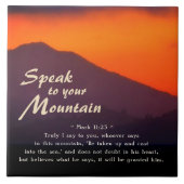 マルコ11:23話より タイル (正面)