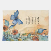 マルコ11:24キリスト教聖書聖歌論文像 キッチンタオル (横)