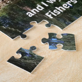 マルコ1:17後を追私と私はあなたを釣り人にする ジグソーパズル (側面)