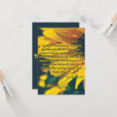 マルコ3:24-26 KJV聖書聖なる書物、 経典Pic Greeting カード (正面/裏面インサイチュ)