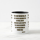 マルコ4:12 KJVバイブル聖なる書物、 経典ツートーン マグカップ (中央)