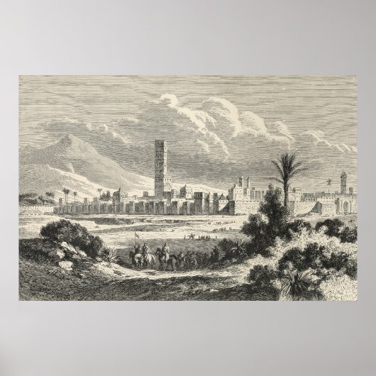 マルコ：アフリカ， 1860年代 ポスター (正面)