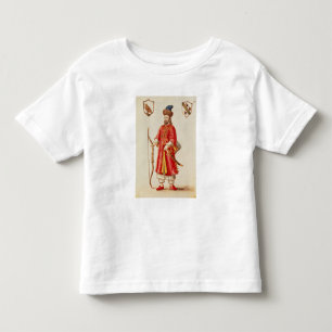 マルコ・ポーロは酒石の衣裳で服を着ました トドラーTシャツ