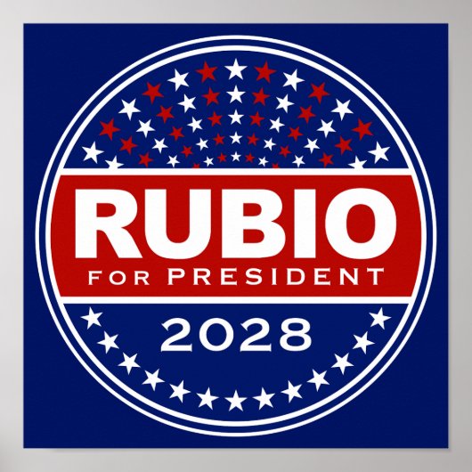 マルコ・ルビオ大統領2028 ポスター (正面)