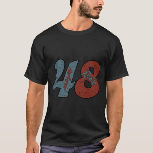 マルコ・ルビオ 2028 レトロ 48 選挙Tシャツ Tシャツ (正面)