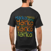 マルコ Tシャツ (裏面)