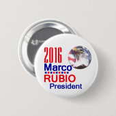 マルコRUBIO 2016 缶バッジ (正面&裏面)