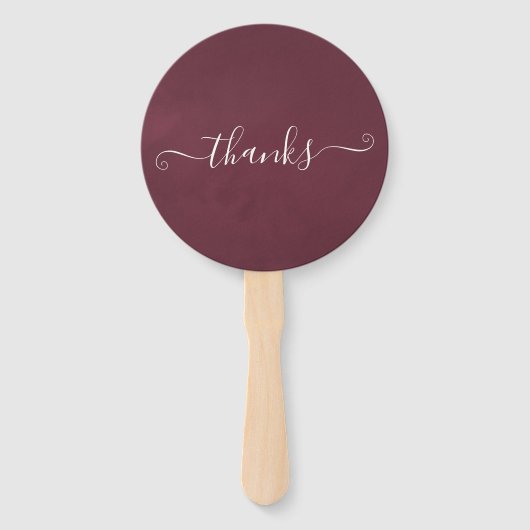 マルサラとバラ金ゴールドフローラヴィンテージウェディング ハンドファン (裏面)