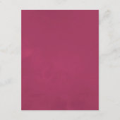 マルサラと赤面フローラ結婚ズゲスト詳細 エンクロージャーカード (裏面)