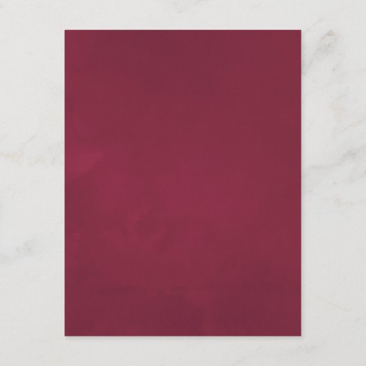 マルサラと赤面フローラ結婚ズゲスト詳細 エンクロージャーカード (裏面)