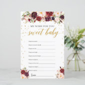 マルサラのブルゴーニュフローラ金ゴールドがこのベビーを願う (スタンド正面)