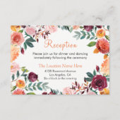 マルサラオレンジ植物園 受付カード エンクロージャーカード (正面)