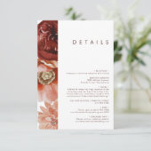 マルサラオータムフローラ |白い詳細 エンクロージャーカード (スタンド正面)