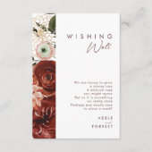 マルサラオータムフローラ |白結婚の願い井戸 エンクロージャーカード (正面)