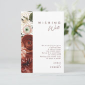 マルサラオータムフローラ |白結婚の願い井戸 エンクロージャーカード (スタンド正面)