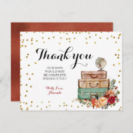 マルサラトラベルテーマサンキューカード サンキューカード