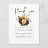 マルサラバラひまわり花予算安結婚価 ポストカード (正面)