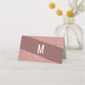 マルサラバラ金ゴールドグリッターカラーブロック座席表 プレイスカード (裏面)