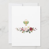 マルサラバラ&金ゴールドチャリスファースト聖餐式 招待状 (裏面)