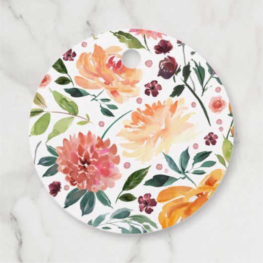 マルサラパンプキン誕生日メッセージカード フェイバータグ (裏面)