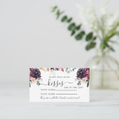 マルサラフラワーズ何枚のキスシャワーゲームカード プレイスカード (スタンド正面)