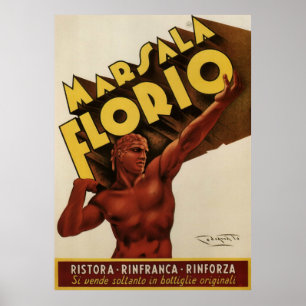 マルサラフロリオイタリア ポスター