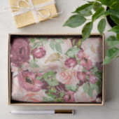 マルサラフローラ素朴モノグラムレターイニシャル 薄葉紙 (ギフト)