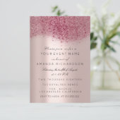 マルサラブルガンディマルーンバラゴルブライダルスウィート16th 招待状 (スタンド正面)