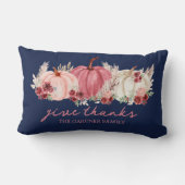 マルサラブルゴーニュ海軍秋ボホパンプキンズ名 ランバークッション (裏面)