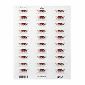 マルサラボホフローラグリーンリー差出人住所 | ラベル (フルシート)