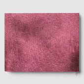 マルサラモダンラブシンプル結婚スのゲストブック ゲストブック (裏面)