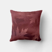 マルサラレッドオークの葉 クッション (裏面)