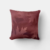 マルサラレッドオークの葉 クッション (正面)