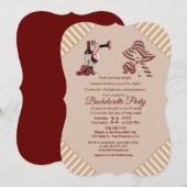 マルサラワインのテイスティングバチェロレッテ 招待状 (正面/裏面)