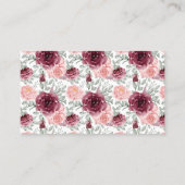 マルサラワインラッフルチケットブライダルシャワーカード プレイスカード (裏面)