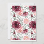 マルサラ結婚フラワーズの誓い 招待状 (裏面)