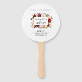 マルサラ結婚式 プログラムラウンド ハンドファン