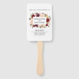 マルサラ縁ど結婚式 プログラム ハンドファン