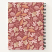 マルサラ葉の模様 ノートブック (裏面)