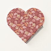 マルサラ葉の模様 ノートブック (裏面)