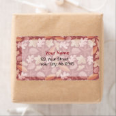 マルサラ葉の模様 ラベル (インサイチュ)