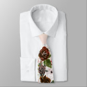 マルサラ赤面ピンクシックフローラグルームズ結婚ズ ネクタイ (タイ)