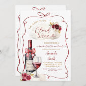 マルサラ クラウド バチェロレッテ ウィークエンド 予定表 招待状 (正面/裏面)