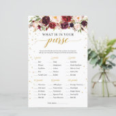 マルサラ・ブルゴーニュフローラあなたの財布ゲームの中に何がある (スタンド正面)