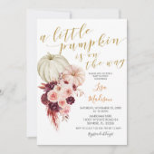 マルサラ・リトル・カボチャが近づいている  招待状 (正面)