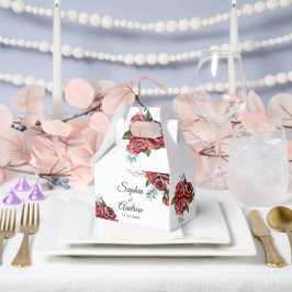 マルサラ・レッド・ロ素朴ーズ結婚 フェイバーボックス