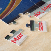 マルザックスロック魚釣りボーツマルタ ジグソーパズル (側面)